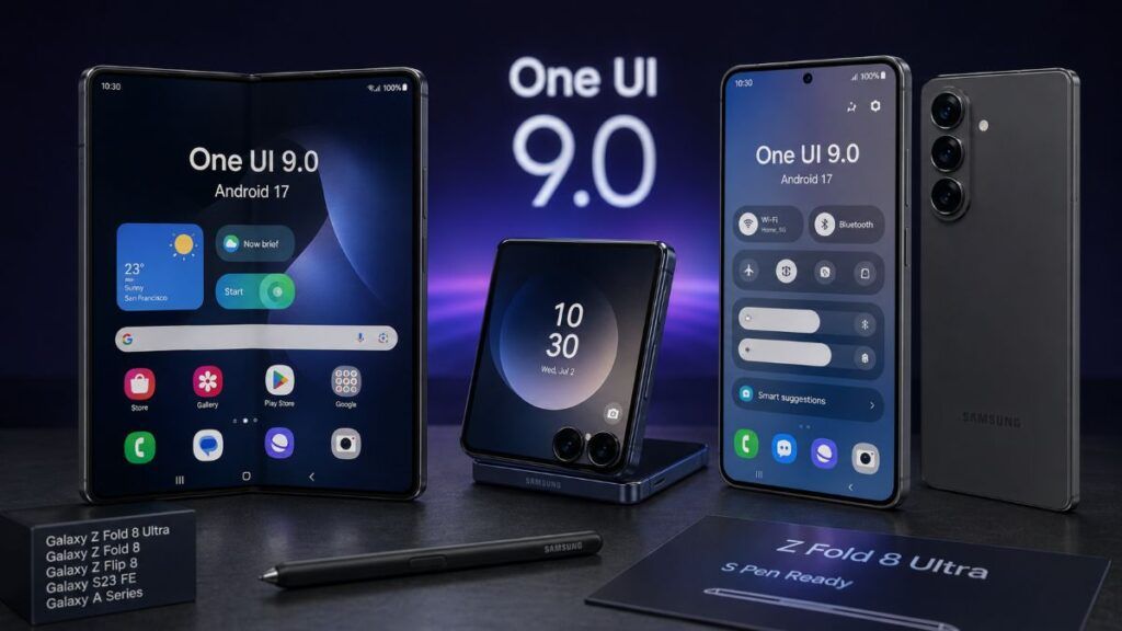 One UI 9.0 avanza sui Galaxy, Z Fold 8 Ultra prepara il ritorno della S Pen 2 one ui 9 0 galaxy z fold 8 ultra s pen
