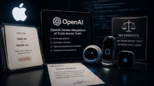 OpenAI respinge Apple: nessuna prova sul furto di segreti commerciali