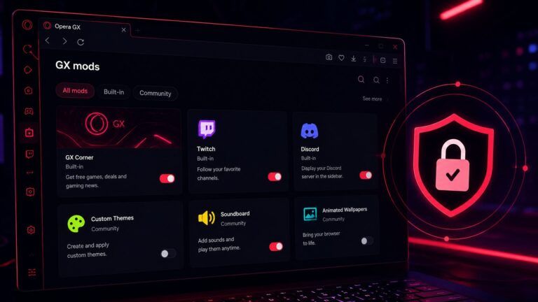 opera gx spoofing furto dati