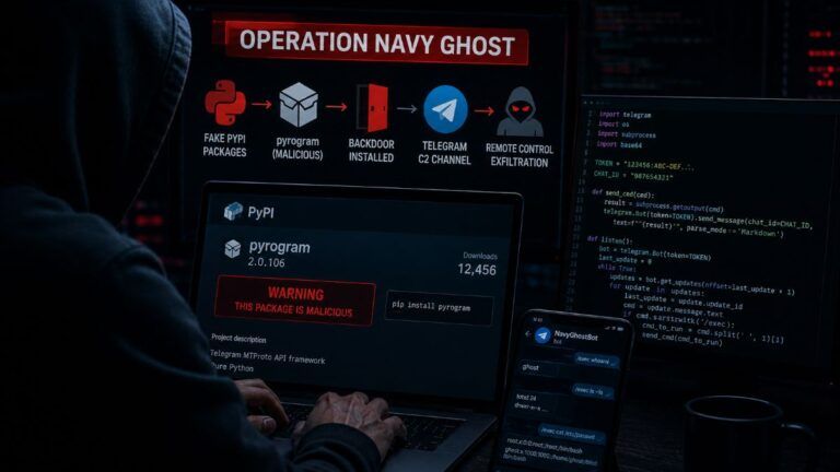 operation navy ghost pypi pyrogram backdoor telegram