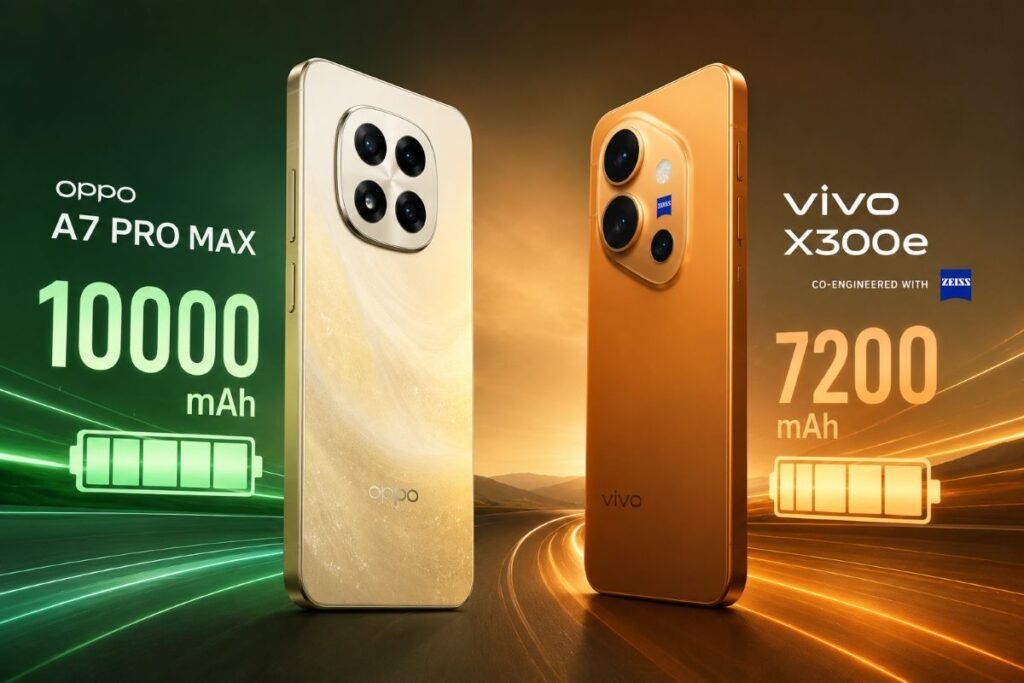 Oppo A7 Pro Max e Vivo X300e spingono le batterie fino a 10.000 mAh 2 oppo a7 pro max vivo x300e batterie record
