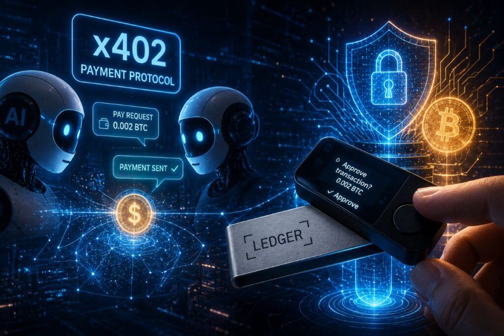 IA e blockchain cambiano i pagamenti con x402 e il framework sicuro di Ledger 2 pagmenti digitali onchain