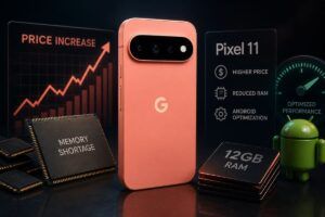 Pixel 11 aumenta di prezzo per la crisi globale delle memorie