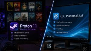 Proton 11 e KDE Plasma 6.6.6 migliorano gaming e stabilità del desktop Linux 3 Proton 11 e KDE Plasma 6.6.6 migliorano gaming e stabilità del desktop Linux