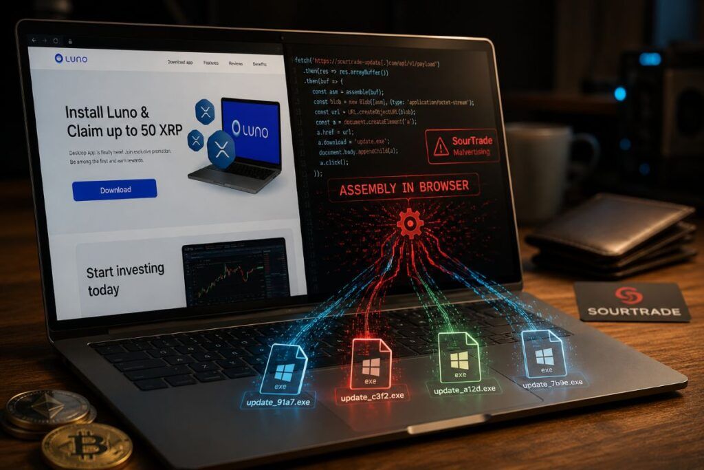 SourTrade assembla malware nel browser per eludere i controlli 2 sourtrade malware