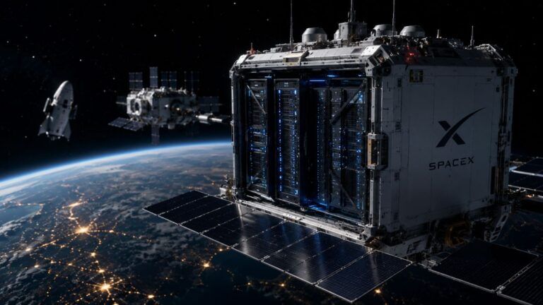 spacex data center orbitali ai termica radiazioni
