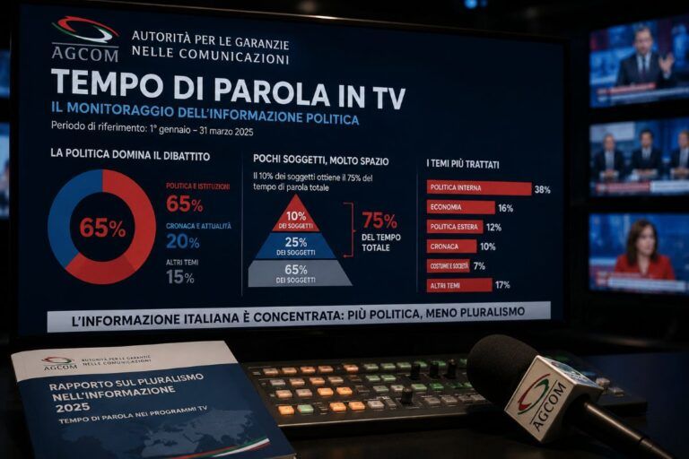 tempo di parola tv agcom