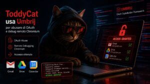 ToddyCat usa Umbrij per rubare token OAuth e accedere agli account Gmail 21 ToddyCat usa Umbrij per rubare token OAuth e accedere agli account Gmail