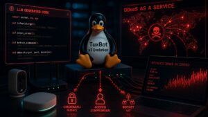 TuxBot v3 Evolution usa gli LLM per costruire una botnet IoT multi-architettura