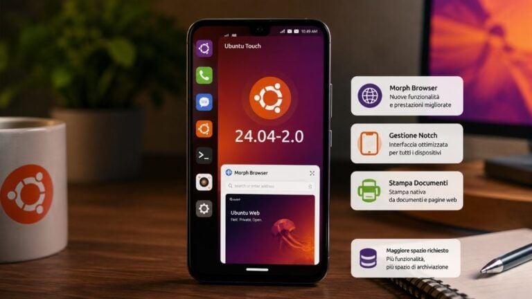 ubuntu touch 24 04 2 0 aggiorna morph browser a chromium 134