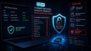La minaccia degli "shim UEFI": ESET scopre 11 vecchi software Microsoft che annullano le difese Secure Boot 9 La minaccia degli “shim UEFI”: ESET scopre 11 vecchi software Microsoft che annullano le difese Secure Boot