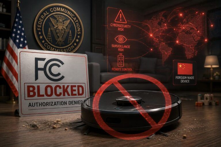 usa ban robot aspirapolvere stranieri