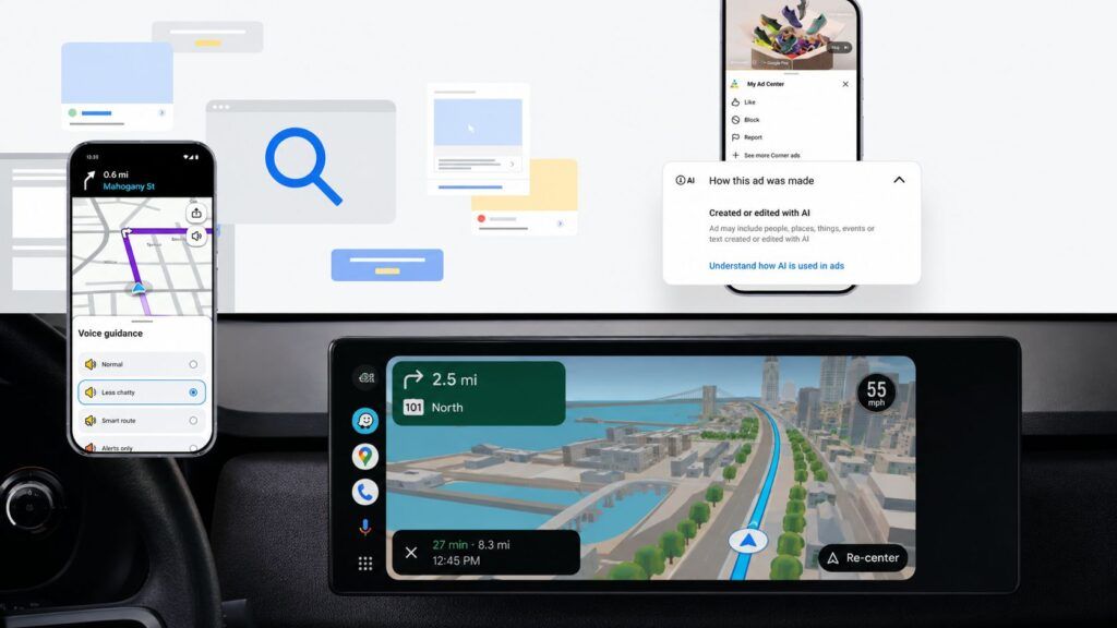 Waze integra Gemini e modalità moto mentre Google Maps diventa immersiva 2 waze gemini modalita moto google maps navigazione immersiva