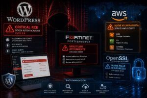 WordPress, Fortinet, AWS e OpenSSL colpiti da nuove vulnerabilità critiche 5 WordPress, Fortinet, AWS e OpenSSL colpiti da nuove vulnerabilità critiche