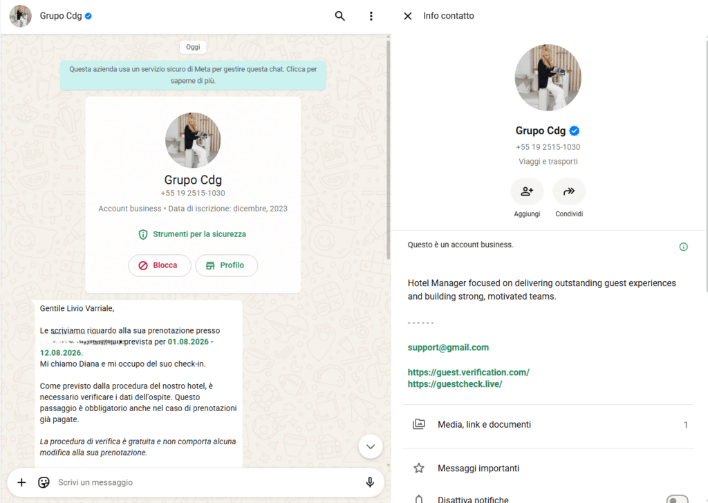 Phishing e persistenza criminale: clienti italiani nel mirino 2 Screenshot 2026 07 31 180119