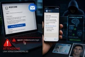 Falso AGCOM e smishing INPS usano fiducia istituzionale e AI 15 Falso AGCOM e smishing INPS usano fiducia istituzionale e AI