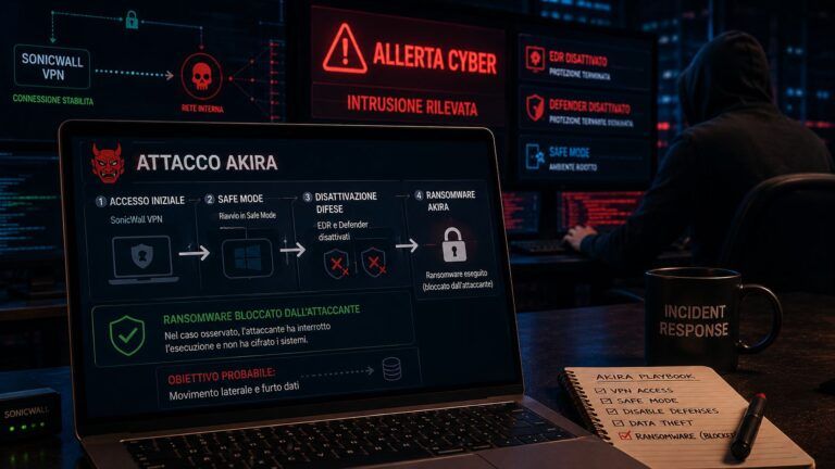 akira ransomware huntress