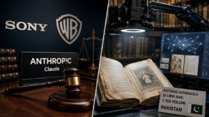 Anthropic sotto assedio sul copyright: l’altra AI salva 1.765 libri rari
