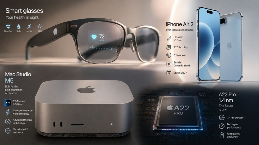 Apple punta sulla salute con smart glasses e prepara nuovi Mac e iPhone 2 apple smart glasses salute mac studio iphone 2028