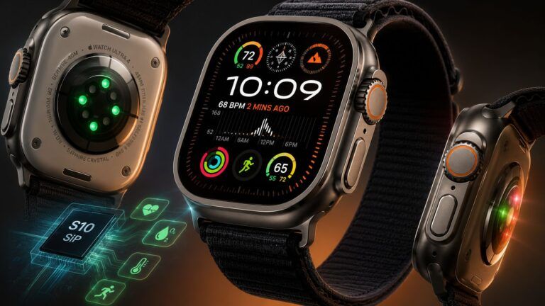 apple watch ultra 4 sensori salute chip design