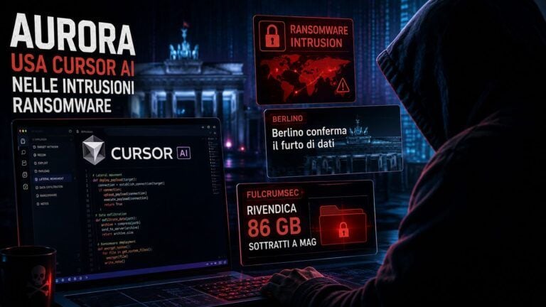 aurora cursor ransomware berlino manchester data breach