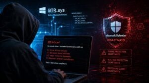 BTR Reforged trasforma il driver di Defender in un'arma kernel contro EDR e antivirus 3 BTR Reforged trasforma il driver di Defender in un’arma kernel contro EDR e antivirus