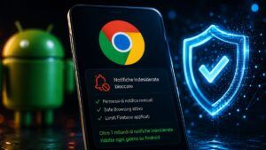 Chrome blocca 7 miliardi di notifiche indesiderate al giorno su Android 11 Chrome blocca 7 miliardi di notifiche indesiderate al giorno su Android