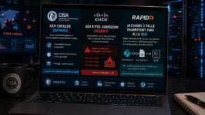 CISA amplia il KEV mentre Cisco e SharePoint espongono nuove catene d’attacco 4 CISA amplia il KEV mentre Cisco e SharePoint espongono nuove catene d’attacco