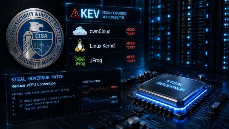 cisa owncloud linux jfrog steal governor vm