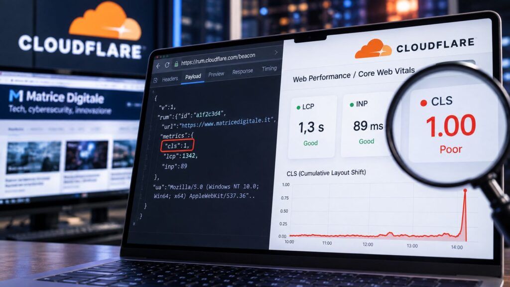 Esclusiva Matrice Digitale: bug Cloudflare può trasformare un CLS di 0,003 in 1 2 cloudflare bug cls web analytics math ceil