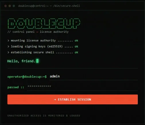 DOUBLECUP usa ClickFix per distribuire CountLoader e DeviceManager 3 doublecup license portal utilities payloads.jpg