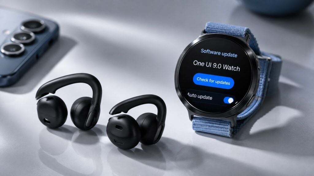 Galaxy Buds Able prendono forma: Samsung amplia l’ecosistema wearable e aggiorna Watch 9 2 galaxy buds able open ear galaxy watch 9 update