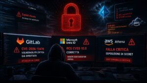 GitLab sfruttato in pochi giorni, Entra ID colpito da una RCE CVSS 10 e AWS corregge Athena 7 GitLab sfruttato in pochi giorni, Entra ID colpito da una RCE CVSS 10 e AWS corregge Athena