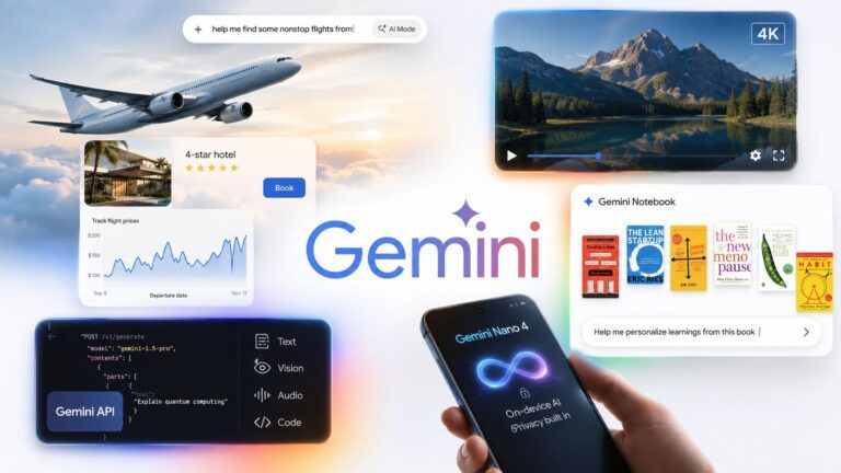 google ai mode flow gemini omni notebook nano 4
