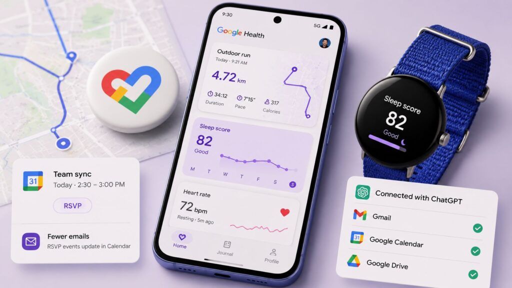 google health 5 07 calendar chatgpt fitbit air pokemon
