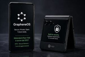 GrapheneOS prepara Motorola e Razr Fold: sette anni di aggiornamenti diventano requisito