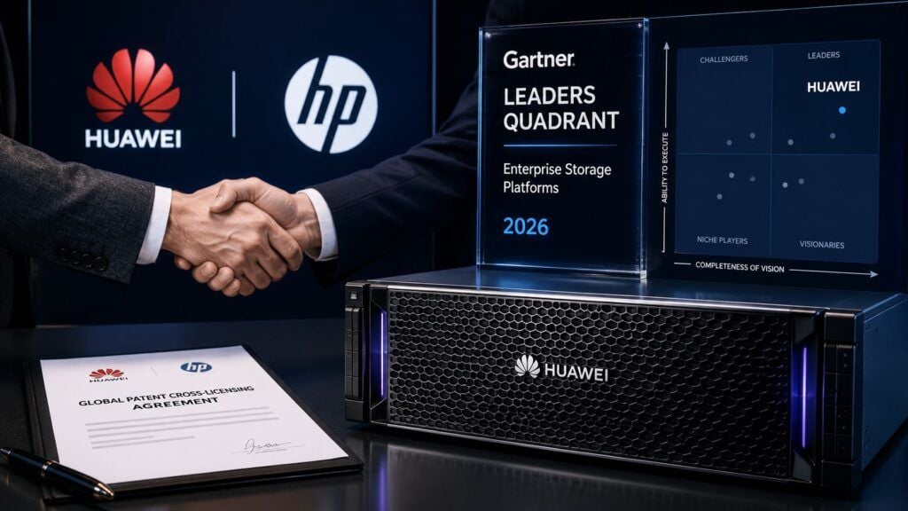 huawei hp brevetti storage gartner 2026