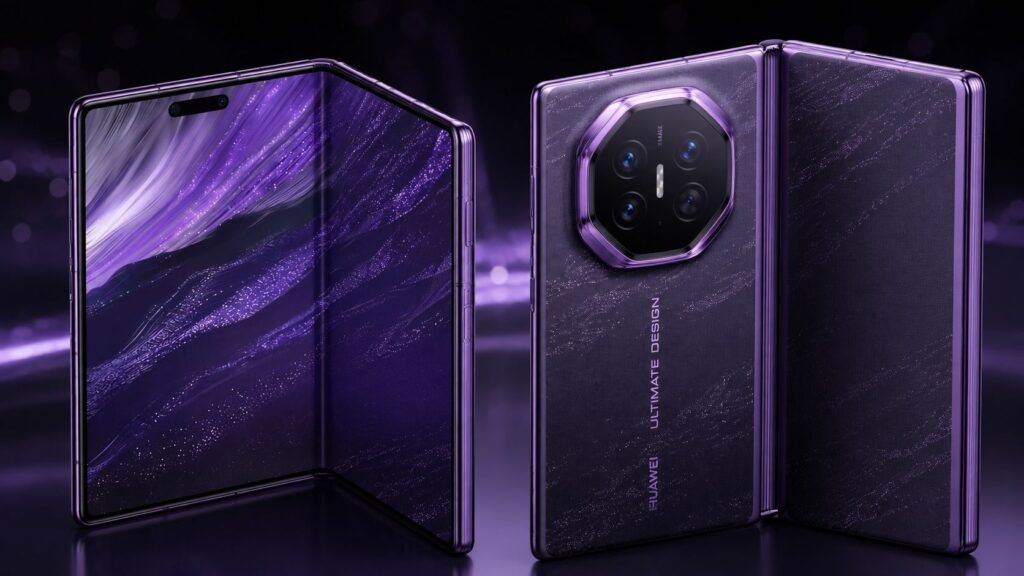 Huawei Mate XT 2 cambia completamente: piega a G e display esterno 2 huawei mate xt 2 design