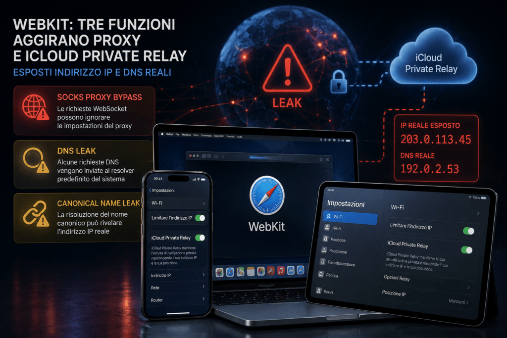 Guai per utenti Apple: WebKit espone l’indirizzo IP reale anche con iCloud Private Relay 3 image 112