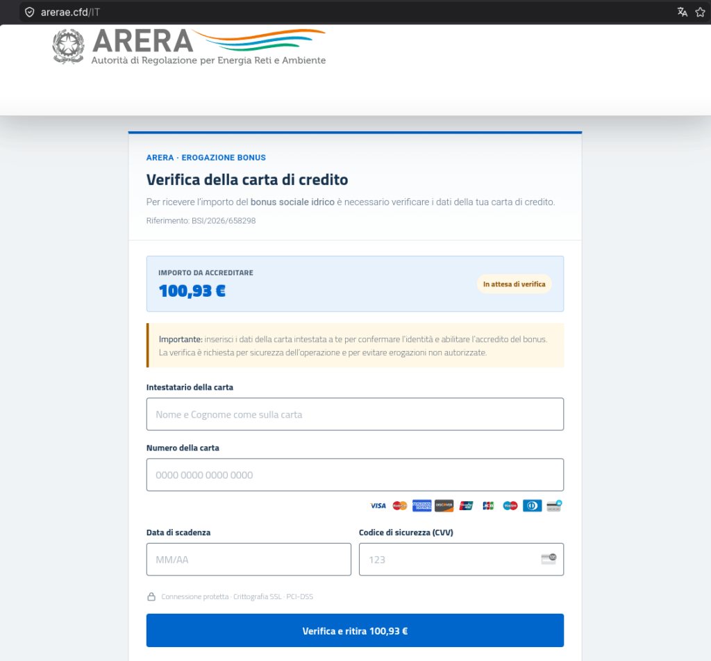 Phishing istituzionale colpisce SPID, pagoPA e ARERA in Italia: le truffe più frequenti nelle vacanze 9 image 161