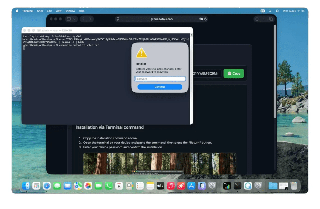 AmnesiaStealer controlla browser su macOS e falla Screen Sharing sfruttata per minare Monero 4 image 262