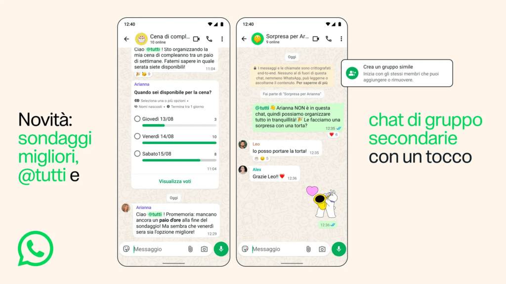 WhatsApp introduce Scam Alert e aggiorna gruppi con @all e sondaggi privati 2 image 296