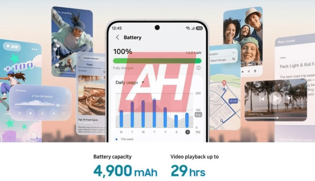 Galaxy S26 FE svelato: Exynos 2500, 50 ore di autonomia e batteria da 1.200 cicli 6 image 377