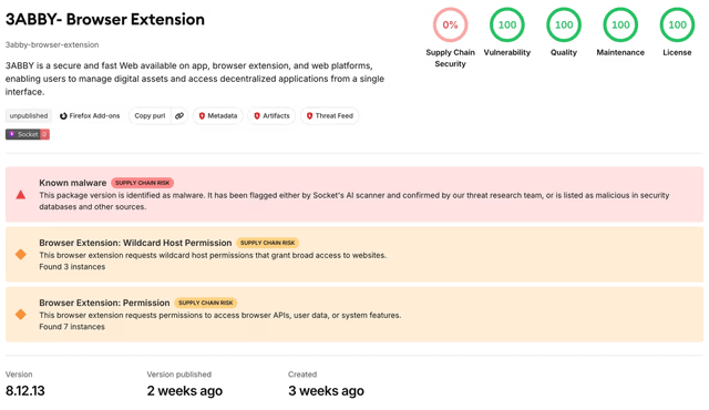 Rust e Firefox sotto attacco: crate compromessi e 77 estensioni legate al furto crypto 4 image 420