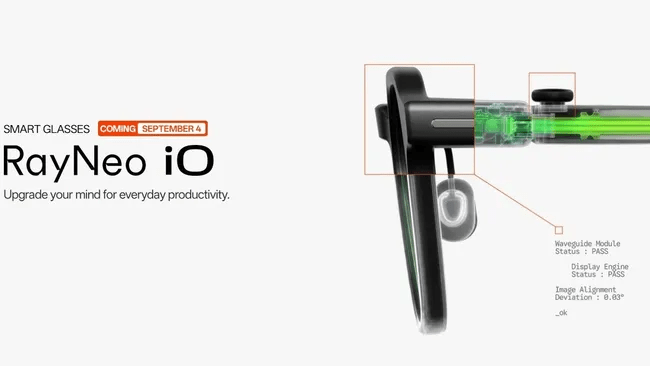 RayNeo divide gli smart glasses: iO punta sul lavoro, GT Max sul cinema AR 5 image 509