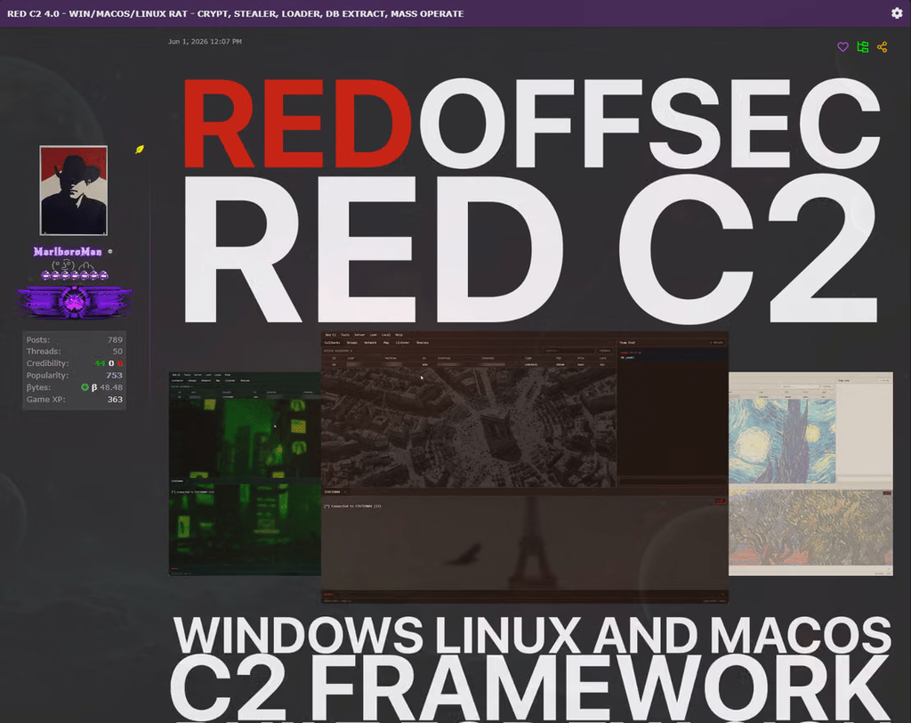 RedC2 infetta Linux via npm e usa l'AI per automatizzare furto credenziali e pivoting 6 image 514