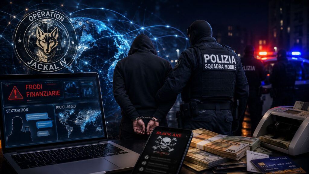 INTERPOL colpisce Black Axe e reti dell’Africa occidentale: 58 arresti in 22 Paesi 2 interpol jackal iv black axe 58 arresti
