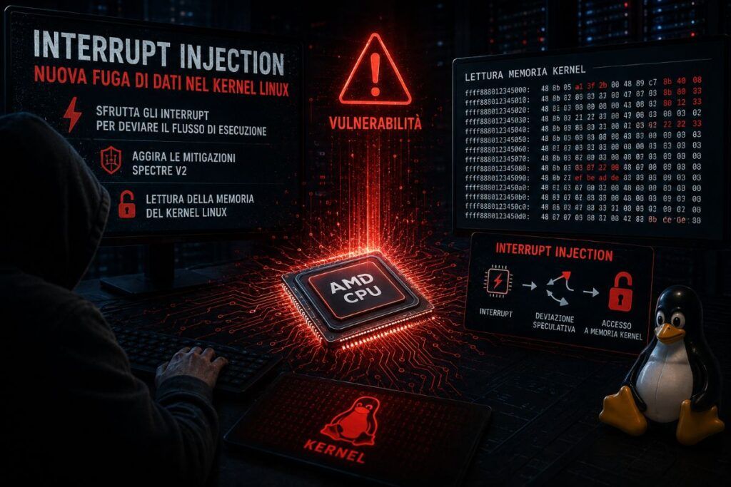 interrupt injection spectre v2 amd intel linux