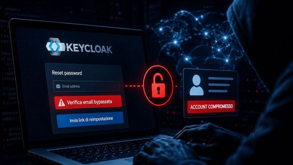 Keycloak, CVE-2026-18963 permette il takeover degli account senza autenticazione 2 keycloak cve 2026 18963 password reset