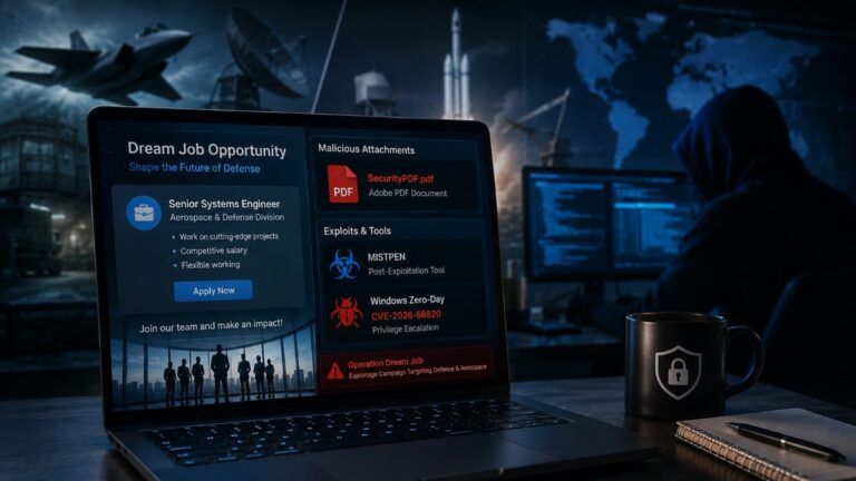 lazarus dream job cve 2026 68820 fudmodule